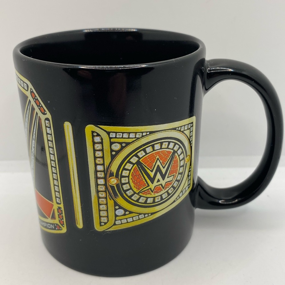 WWE World Heavyweight Championship Belt Coffee Mug Wrestling